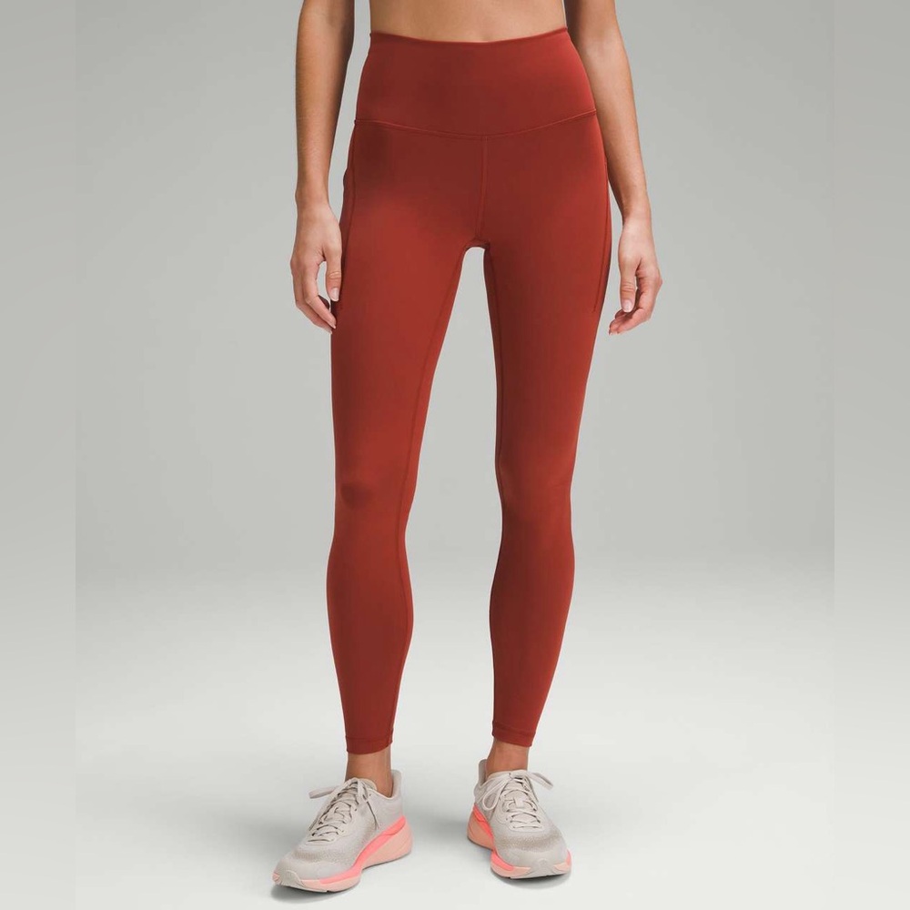 NWT Lululemon Wundertrain HR leggings 28” in Terra